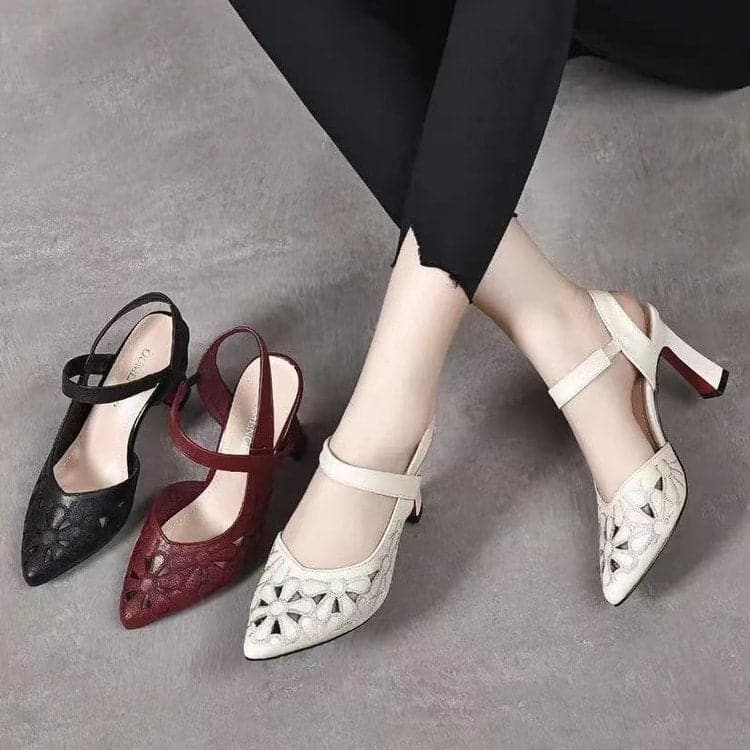Joana | Retro Orthopädische High Heels