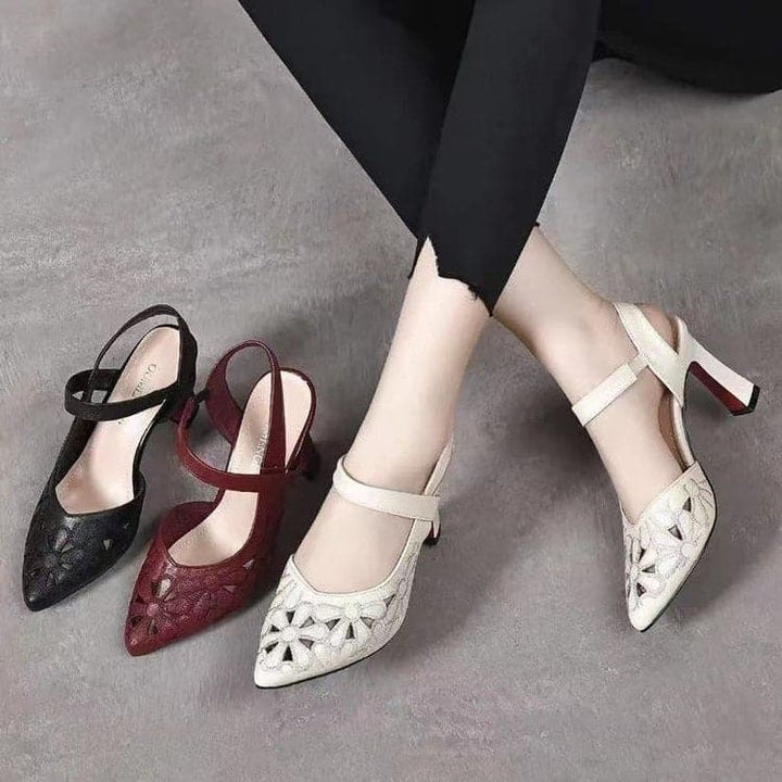 Joana | Retro Orthopädische High Heels