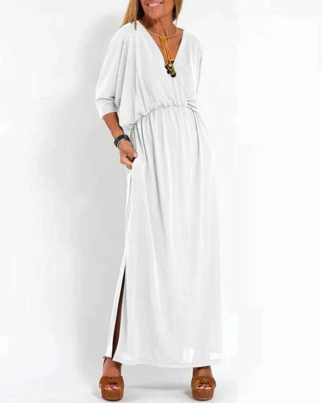 Rebicca | Langes vintage Kleid
