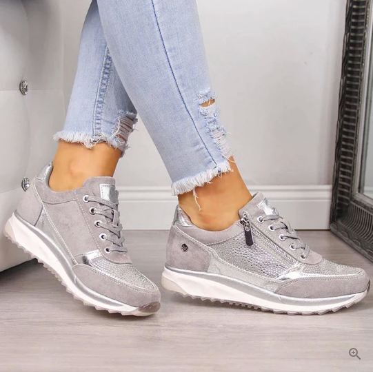 Berta | Ortopädische Turnschuhe mit Reißverschluss