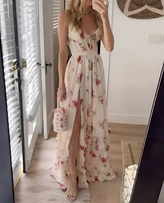Wynona | Elegantes Blumen-Kleid