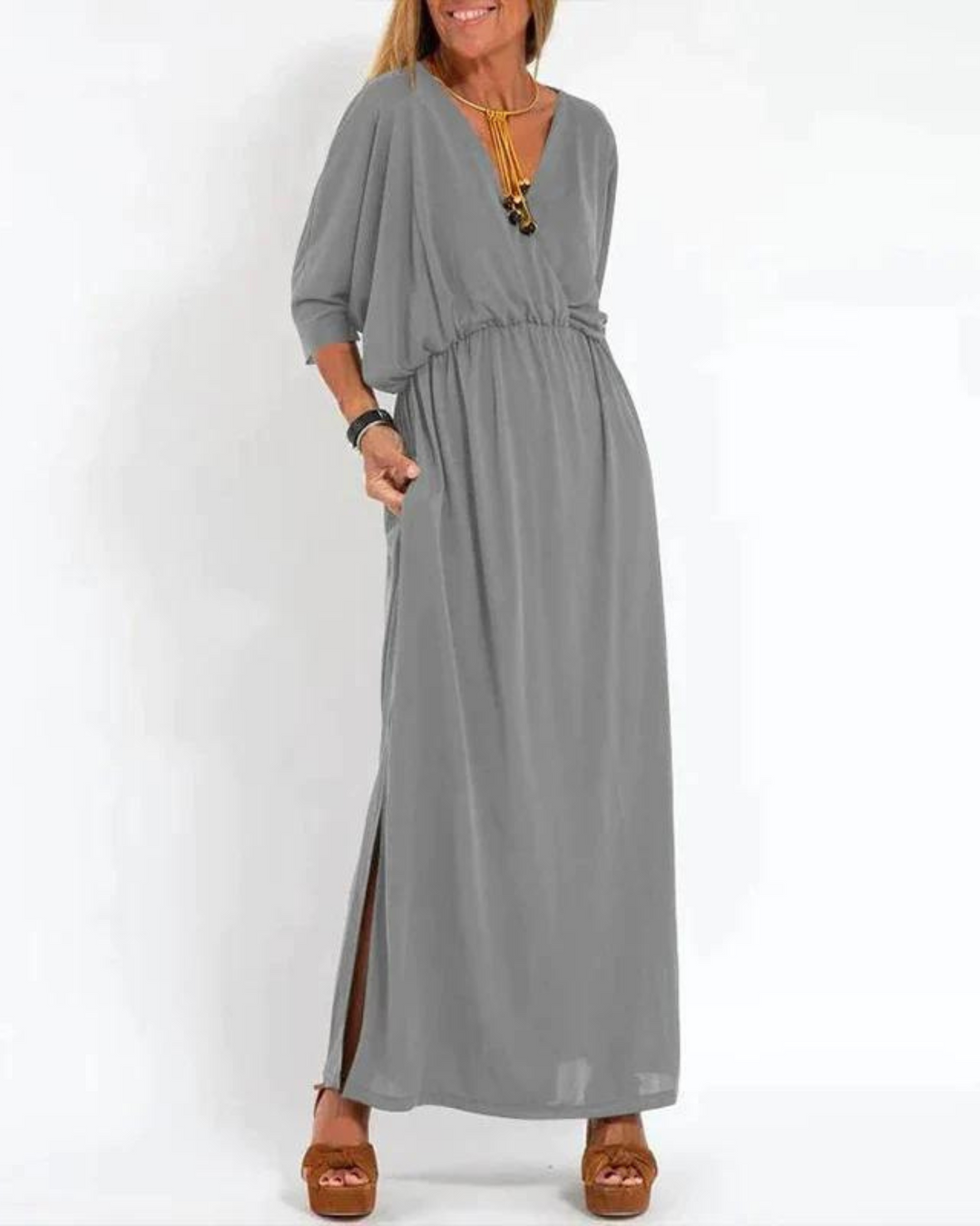 Rebicca | Langes vintage Kleid