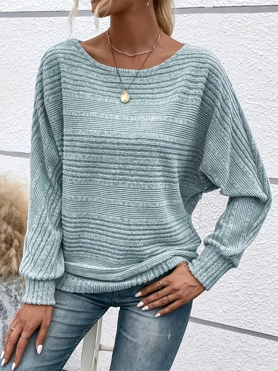 Philomene | Gemütlicher Pullover mit Fledermausärmeln