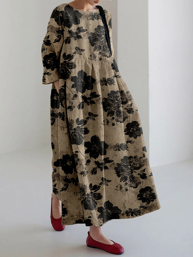 Analiza | Botanisches Druckkleid