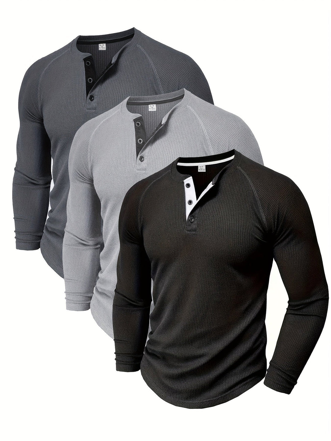 Kashton | Herren-Henleyshirt