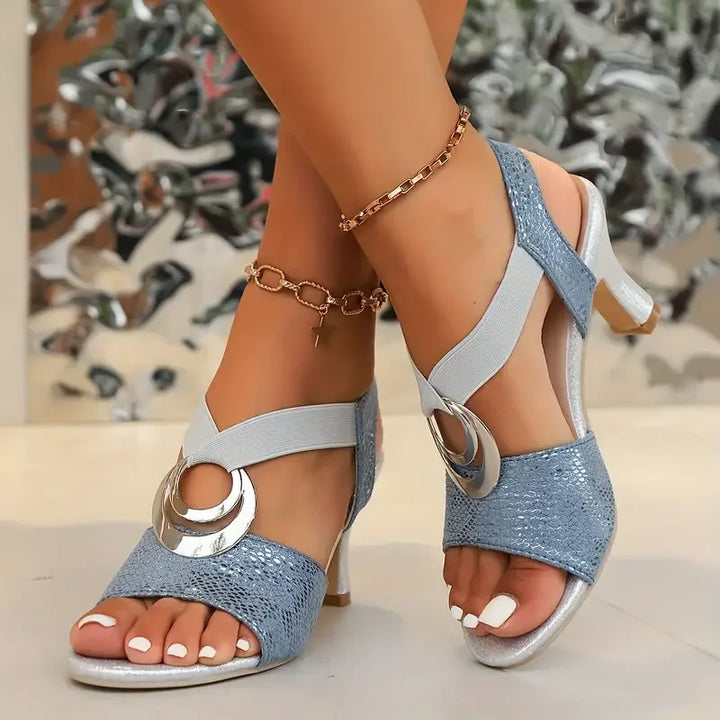 Teris | Orthopädische Sandalette mit hohem Absatz