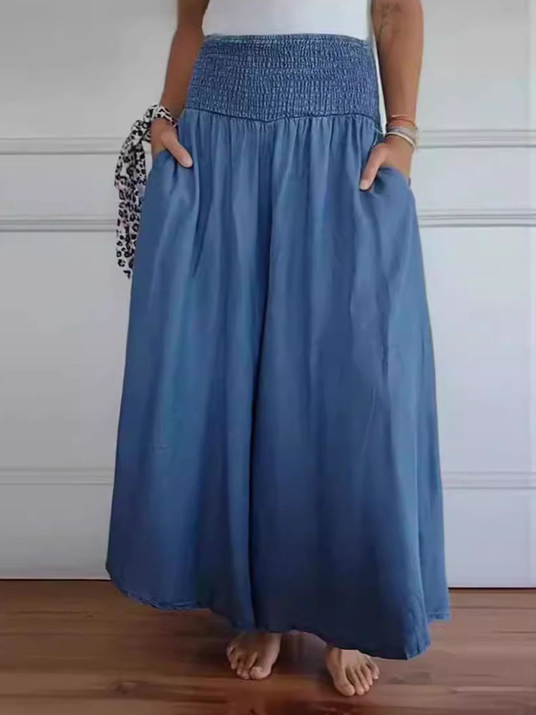 Marlin | Weit geschnittene bunte Hose