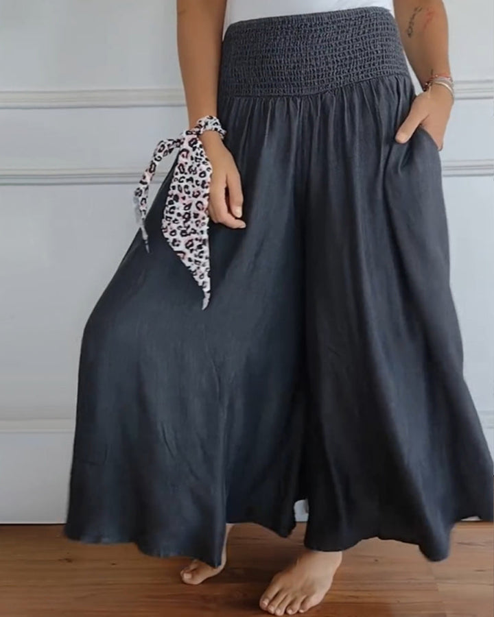 Ivory | Bequeme Weite-Hosen