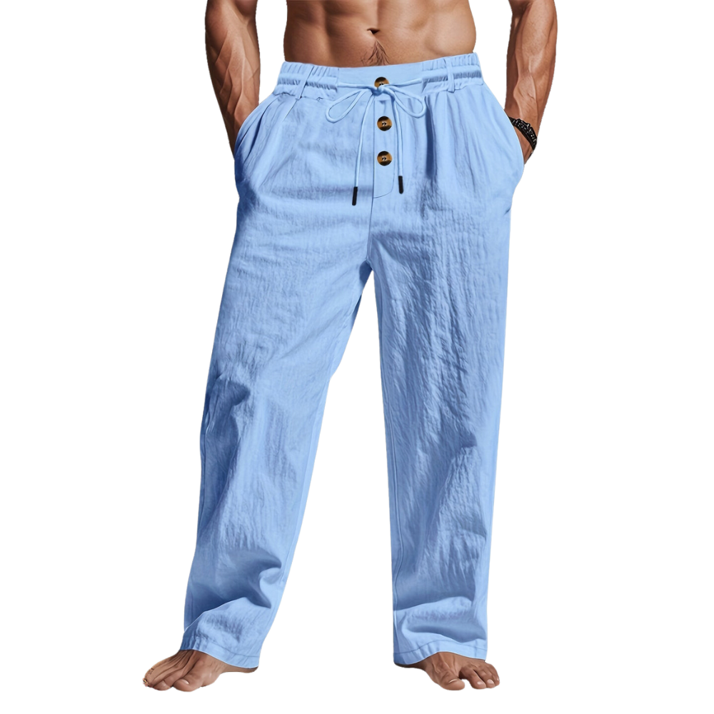Harry | Leinenhose mit Kordelzug