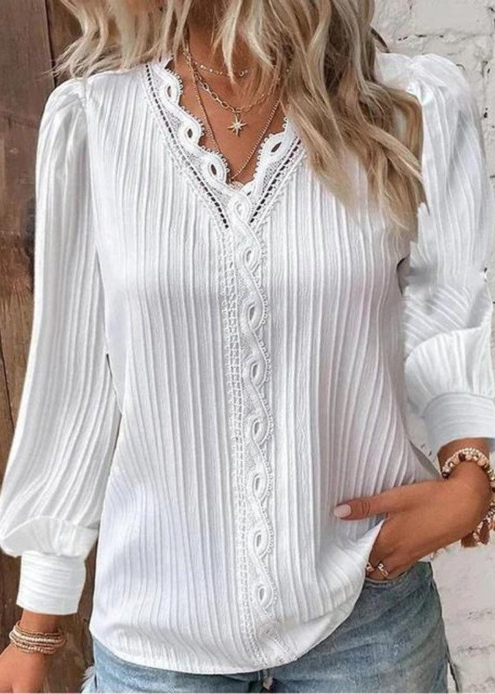 Carmina | Elegante Pintuck Bluse
