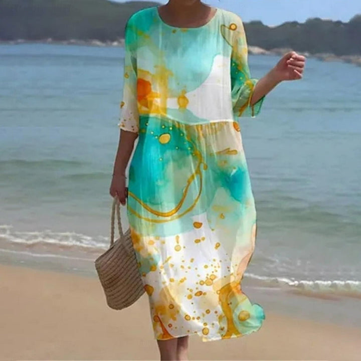 Alessian | Elegantes Blumenkleid