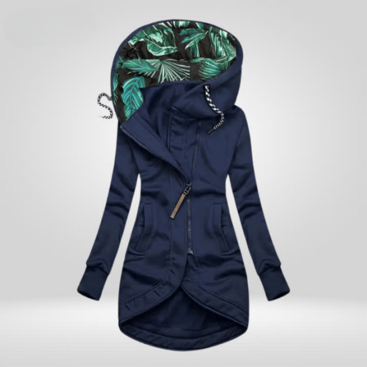 Sophia | Eleganter Wasserdichter Wintermantel mit Kapuze
