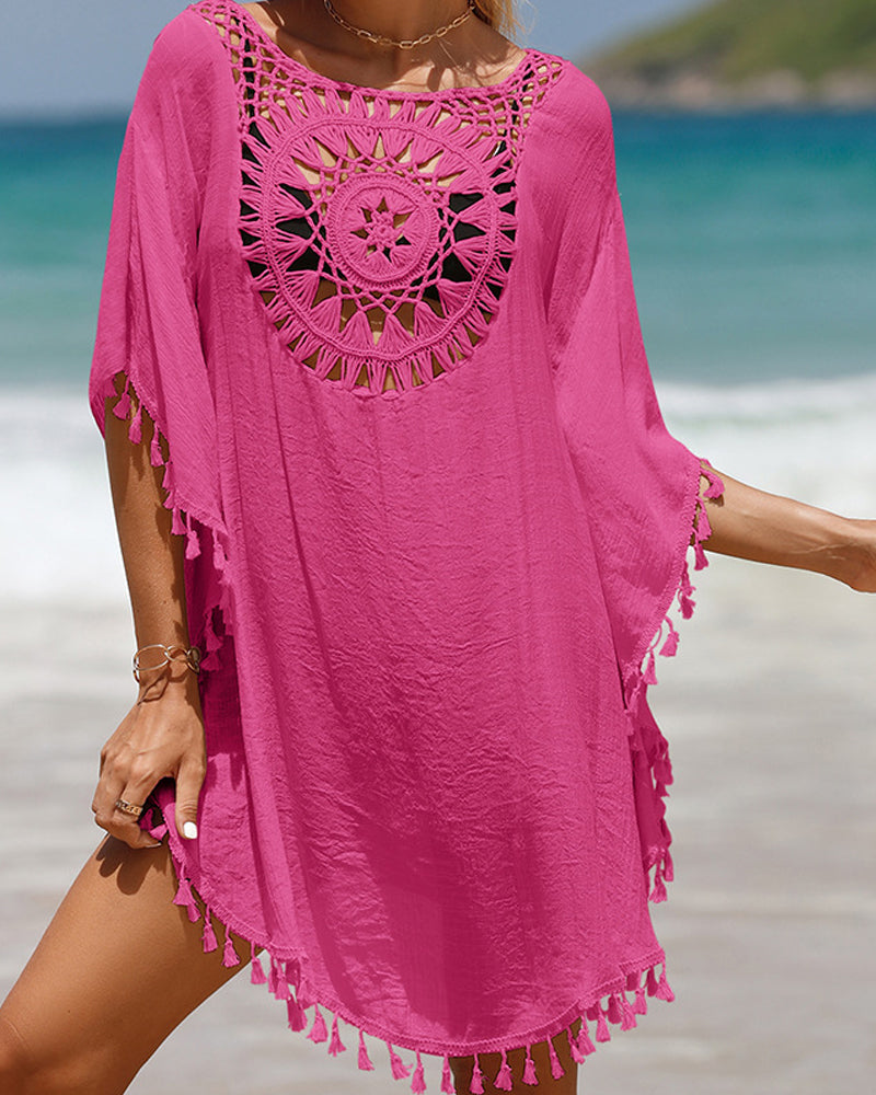 Zoya | Boho Strandüberwurf