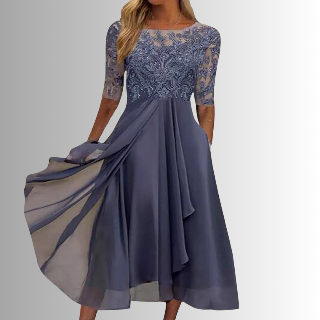Rhona | Elegantes Spitzenkleid
