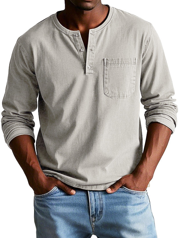 Eian | Vintage-Henley-Shirt