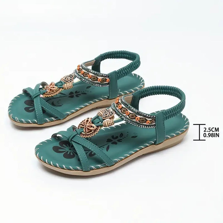 Lilay | Elegante Orthopädische Blüten Sandalen