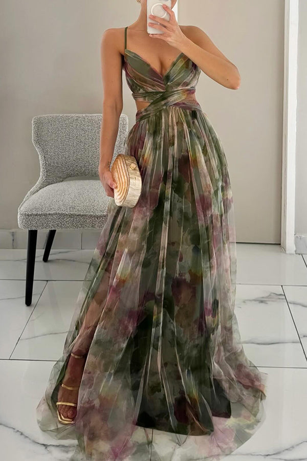 Myrtel | Atemhaftes Maxi-Kleid