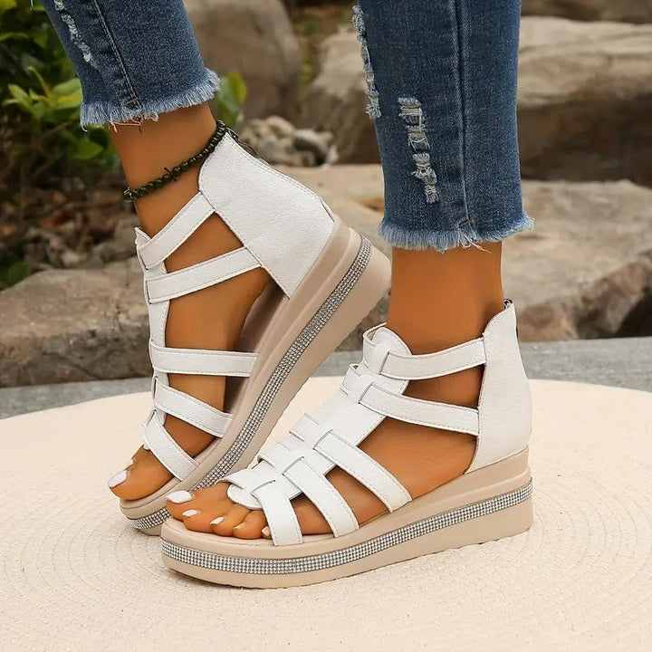 Yara | Elegante Keilsandalen