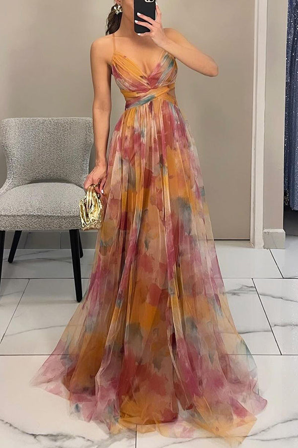 Myrtel | Atemhaftes Maxi-Kleid