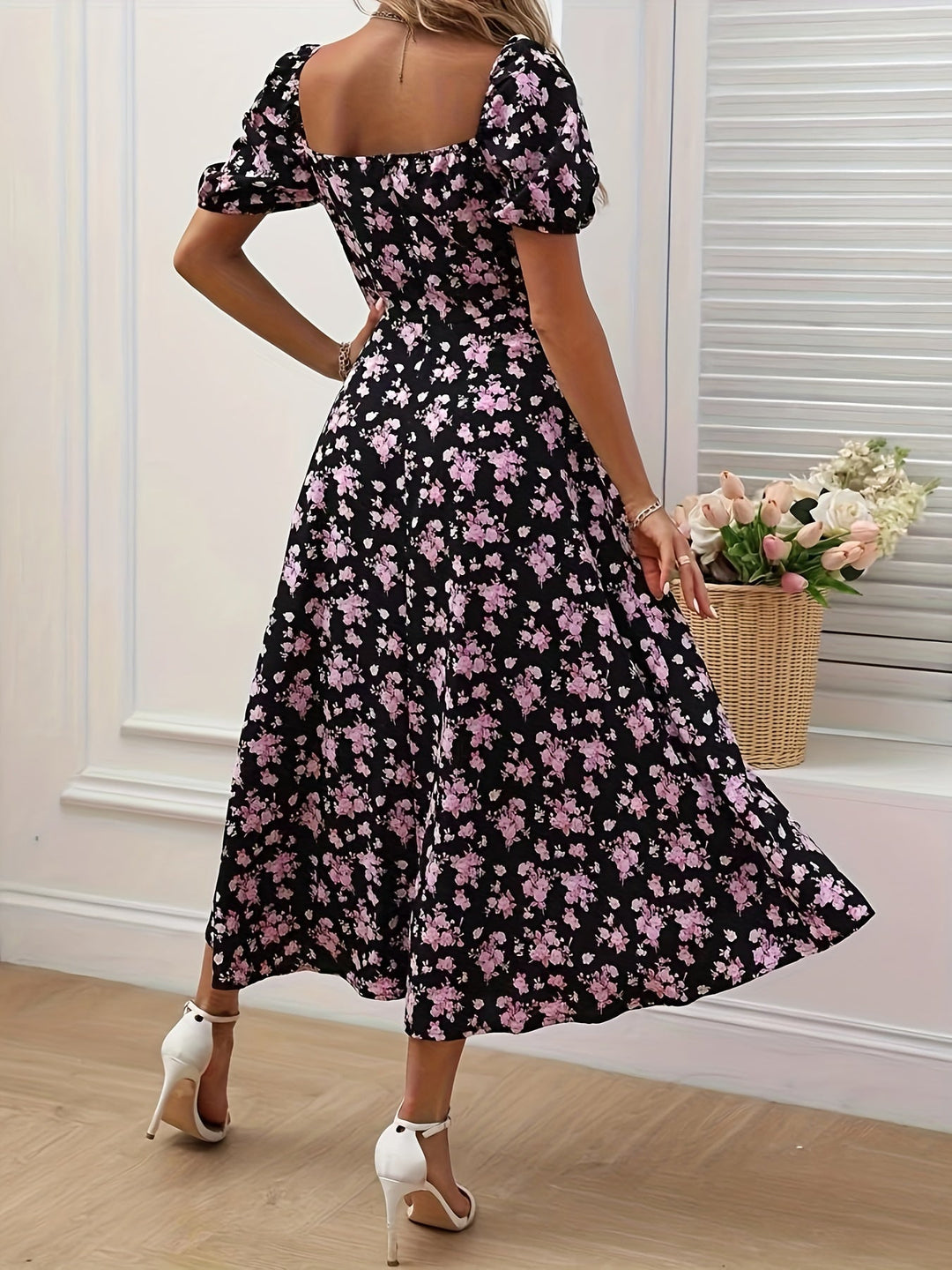 Xiomarax | Feminin floral Kleid