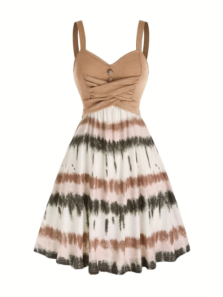 Crissel | Bequemes ärmelloses Sommerkleid