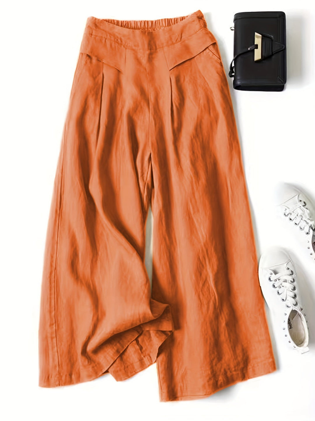 Belle | Bequeme Capri-Hose mit weitem Bein