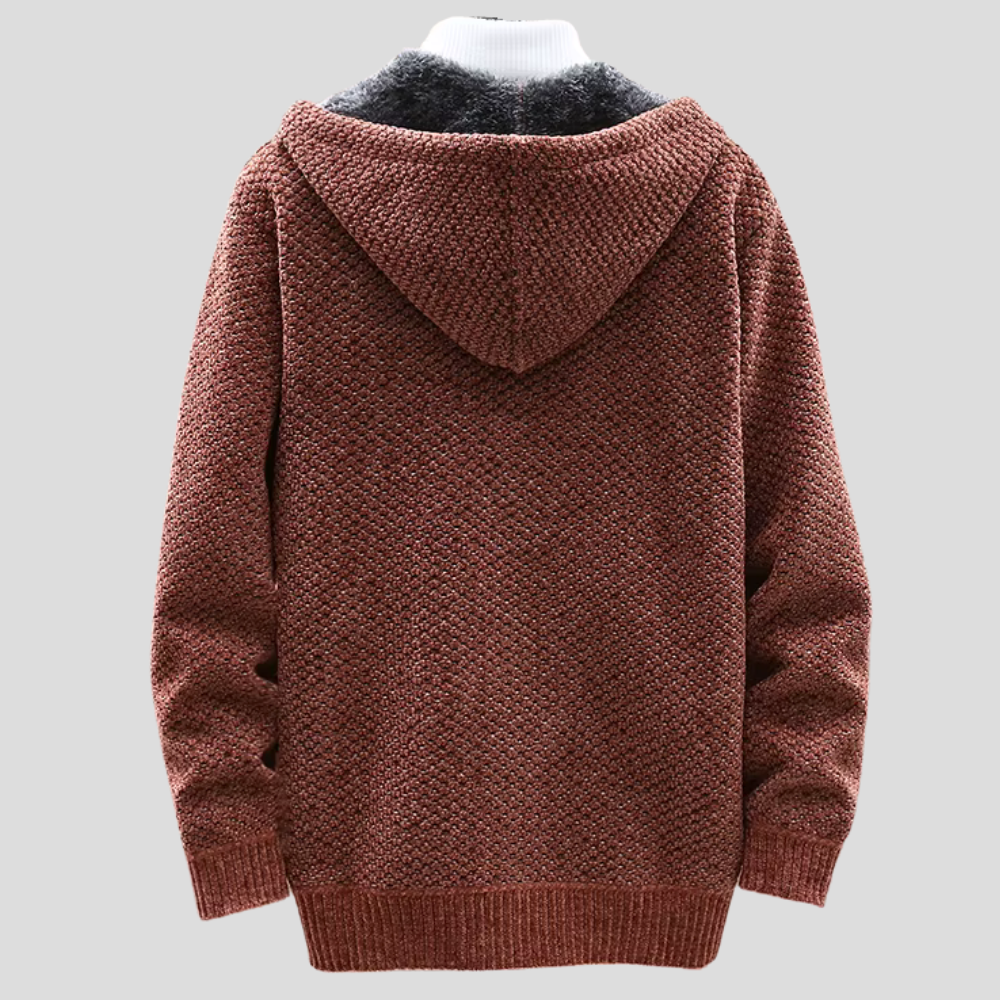 Hugh | Strick-Hoodie
