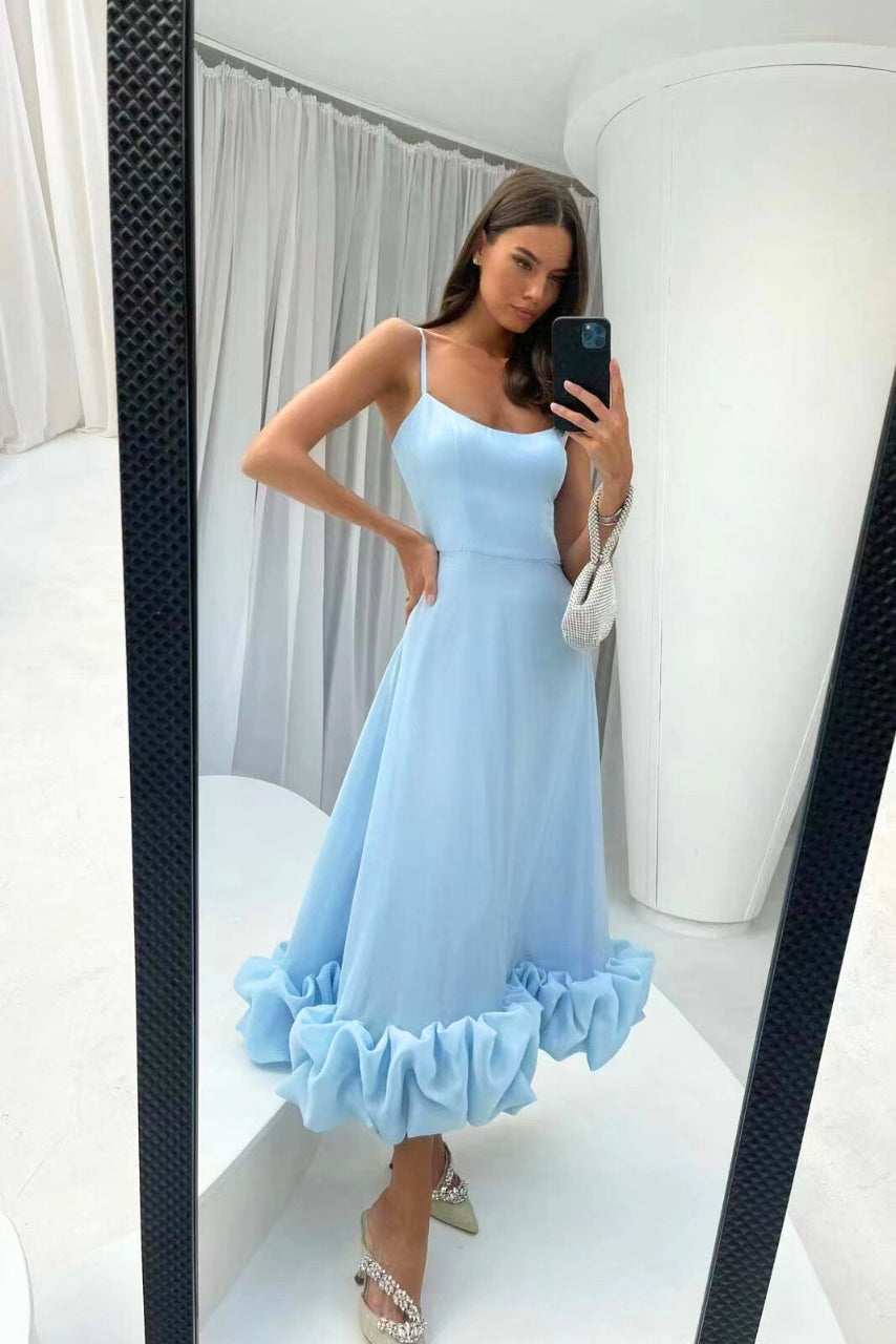 Jillian | Anmutiges Fließendes Kleid