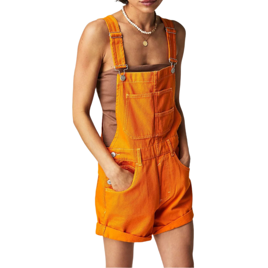 Remi | Vintage-Latzhose mit verstellbarer Länge