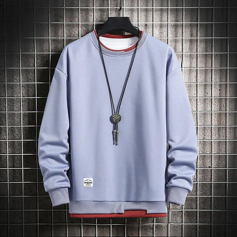 Gian | Pullover mit Doppel-Lagen