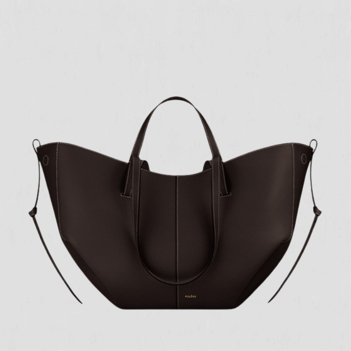 Emerie | Elegante Tragetasche mit seitlicher Raffung
