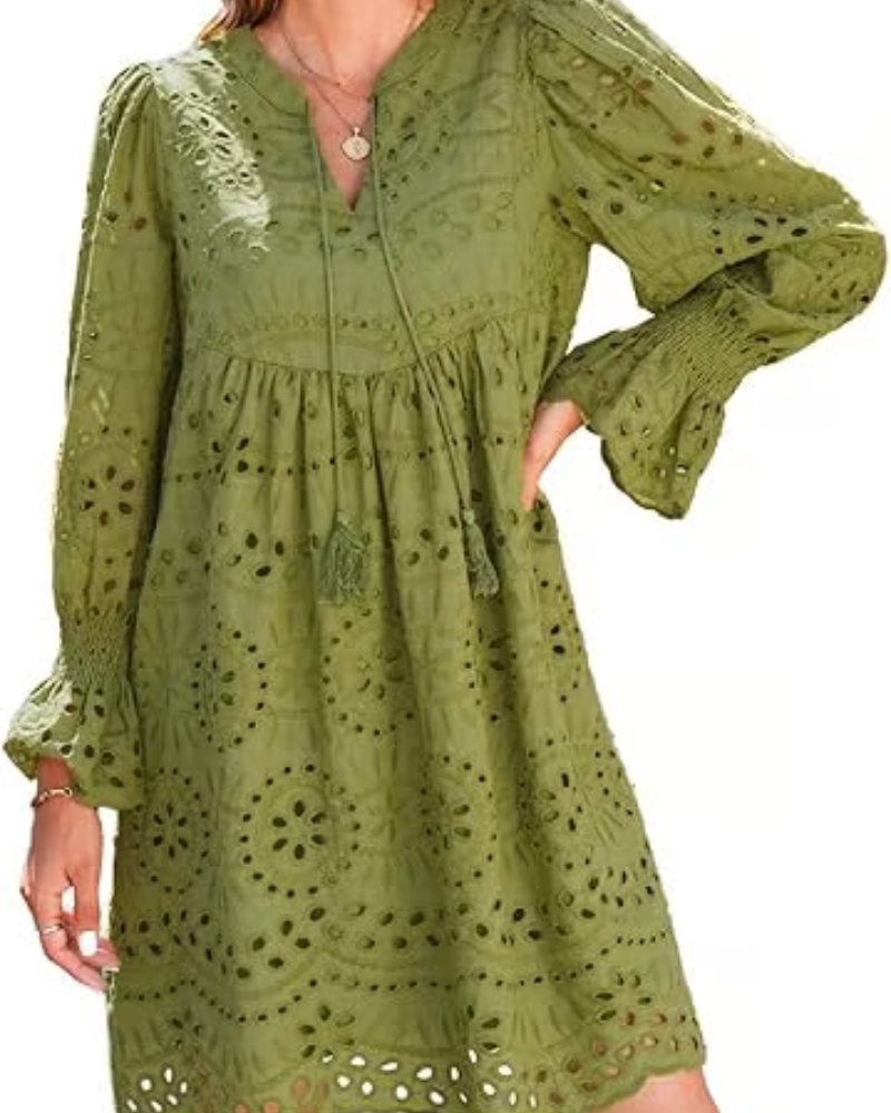 Imee | Lässiges Spitzenkleid