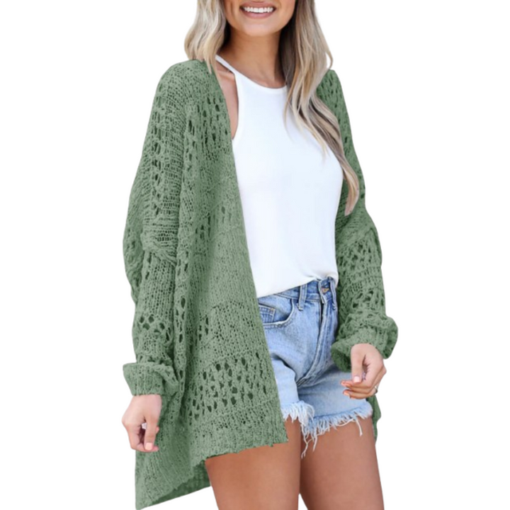 Grenda | Leichter Übergroßer Boho Cardigan