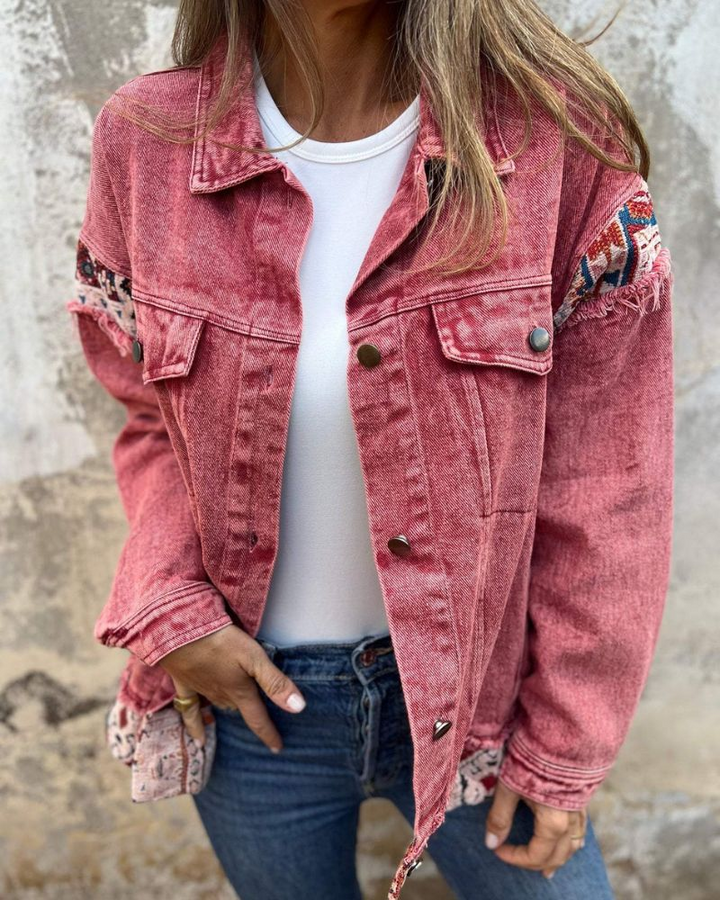 Alany |  Patchwork Freizeitjacke