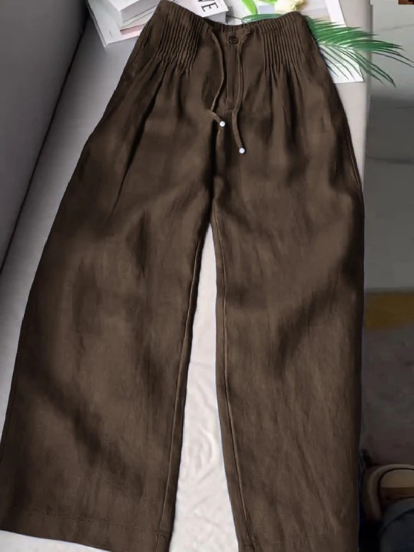 Camille | Bequeme Weitgeschnittene Hose mit weitem Bein