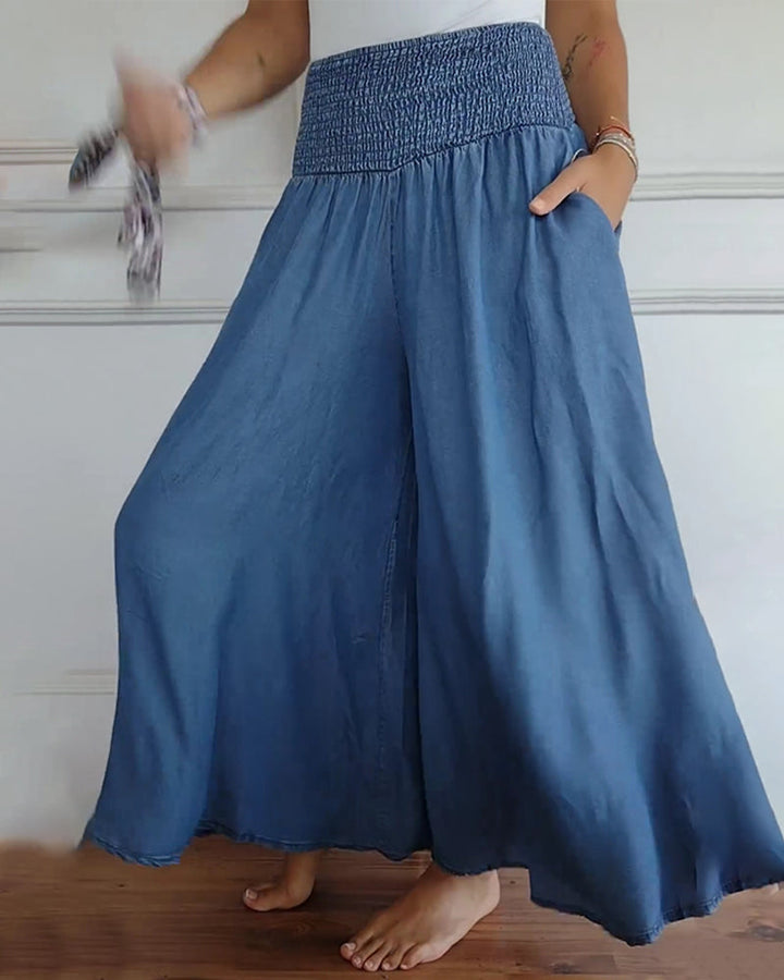 Ivory | Bequeme Weite-Hosen