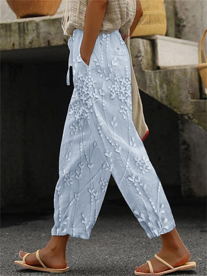 Zemi | Trachtenhose mit Weinmotiv