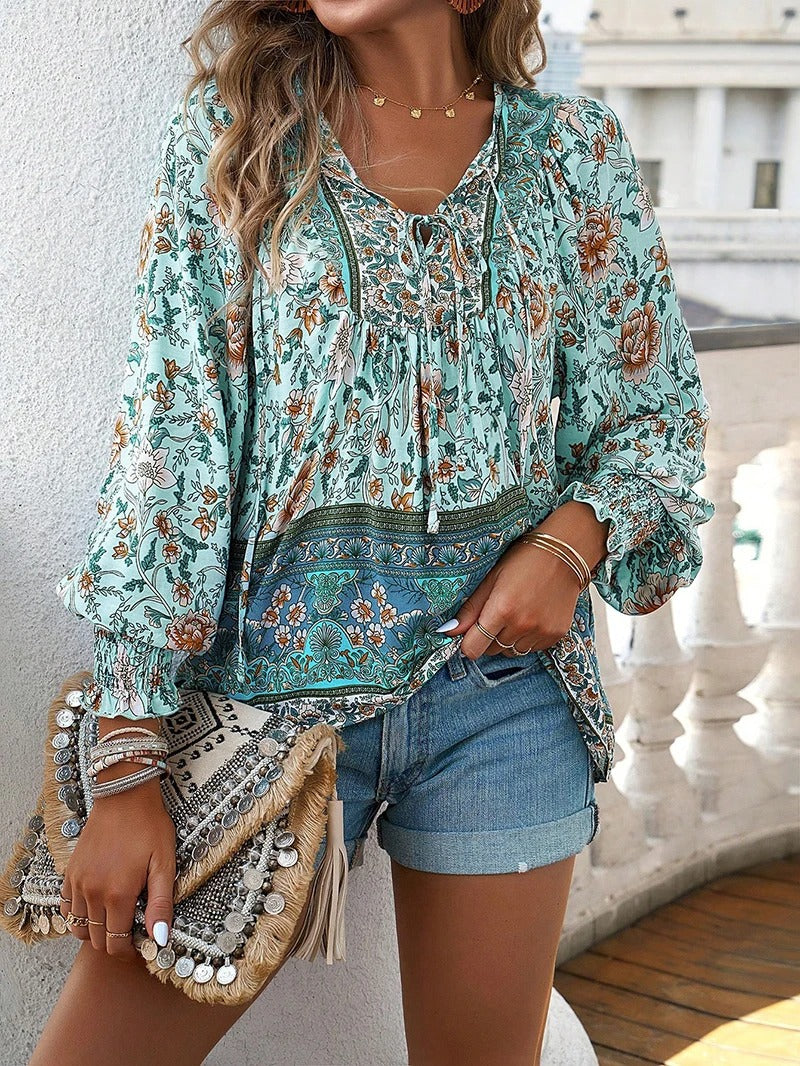 Haigel | Sommer Floral Top