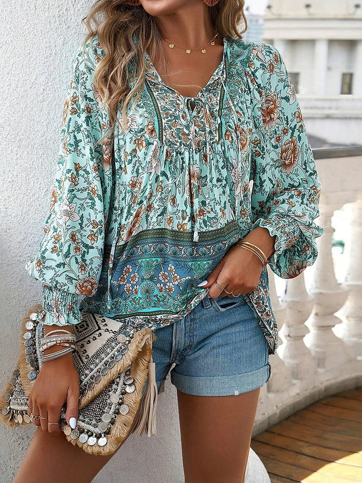 Haigel | Sommer Floral Top