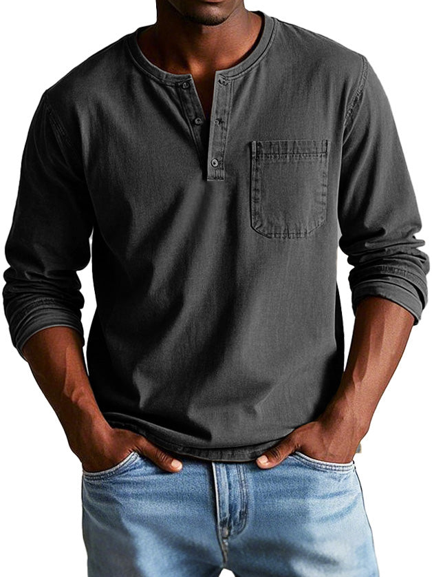 Eian | Vintage-Henley-Shirt