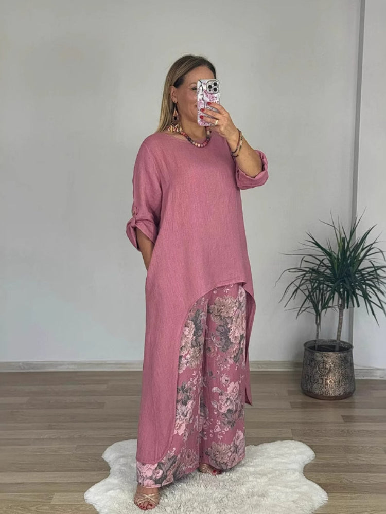 Rosilla | Elegantes Set aus Bluse und Hose