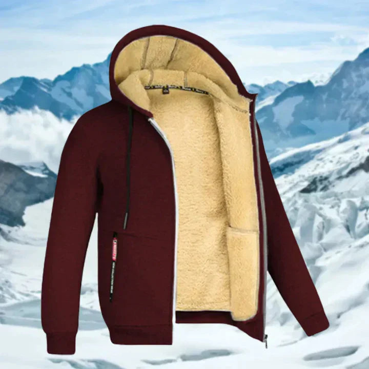 Cain | Herren-Wintermantel mit Kapuze