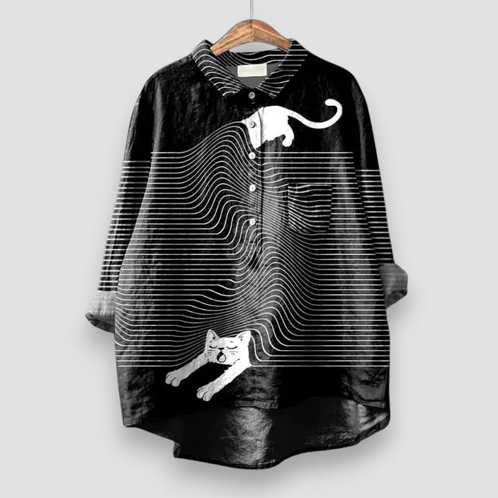 Analeia | Damen-Shirt mit Hundedruck