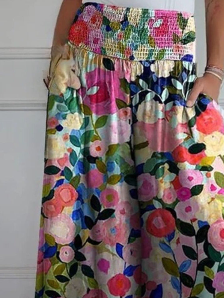 Marlin | Weit geschnittene bunte Hose