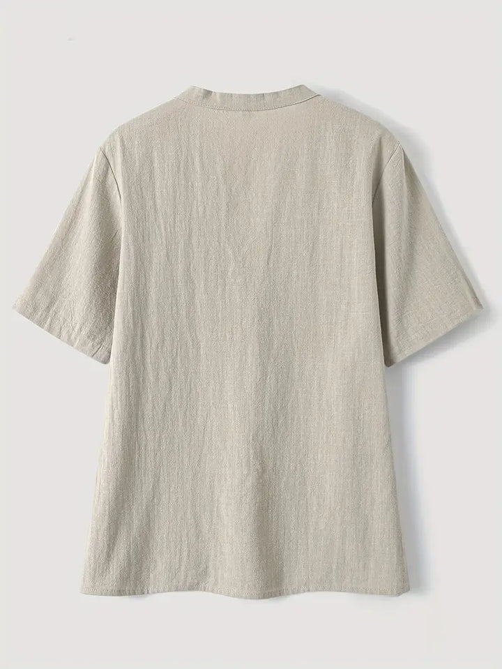 Yera | Elegante V-Ausschnitt Bluse