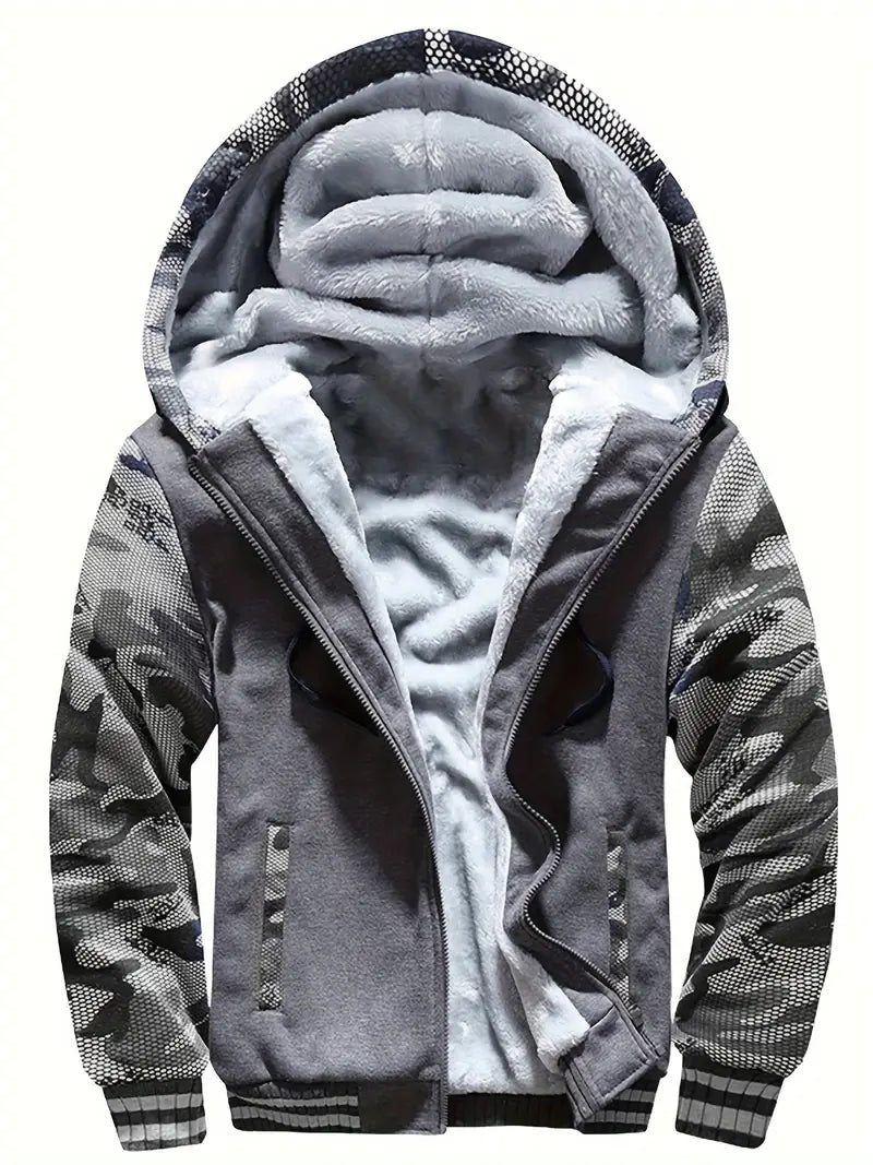 Nando | Dicke Jacke mit Kapuze
