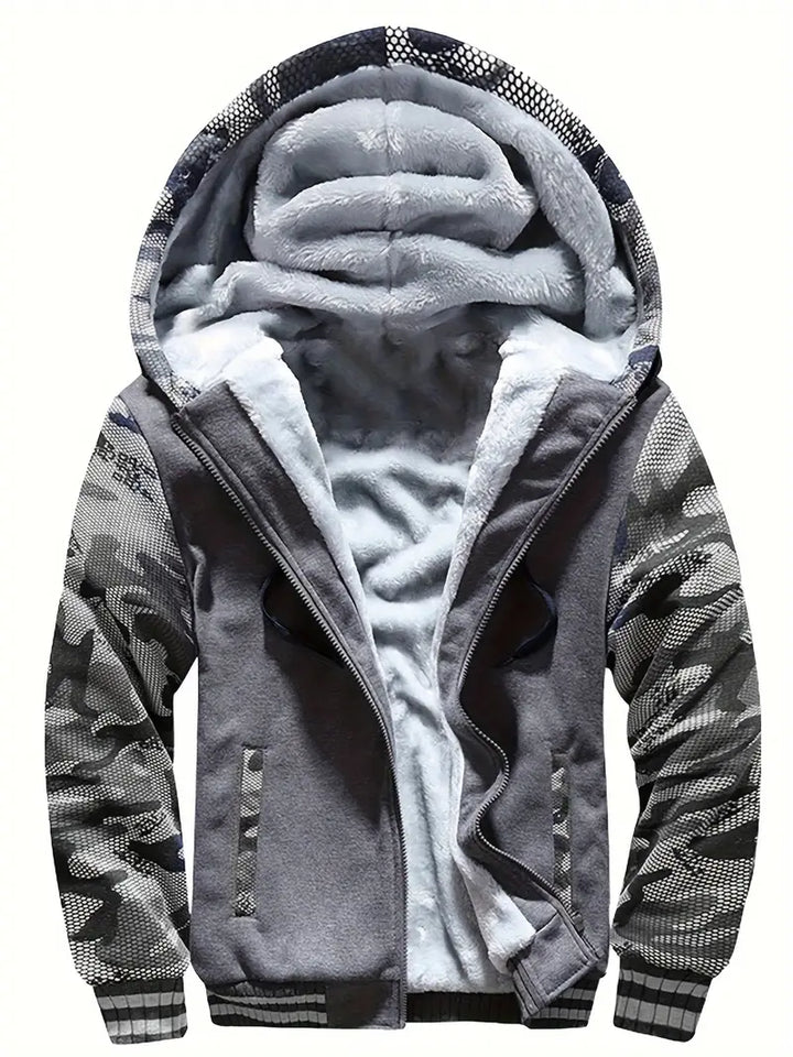 Nando | Dicke Jacke mit Kapuze