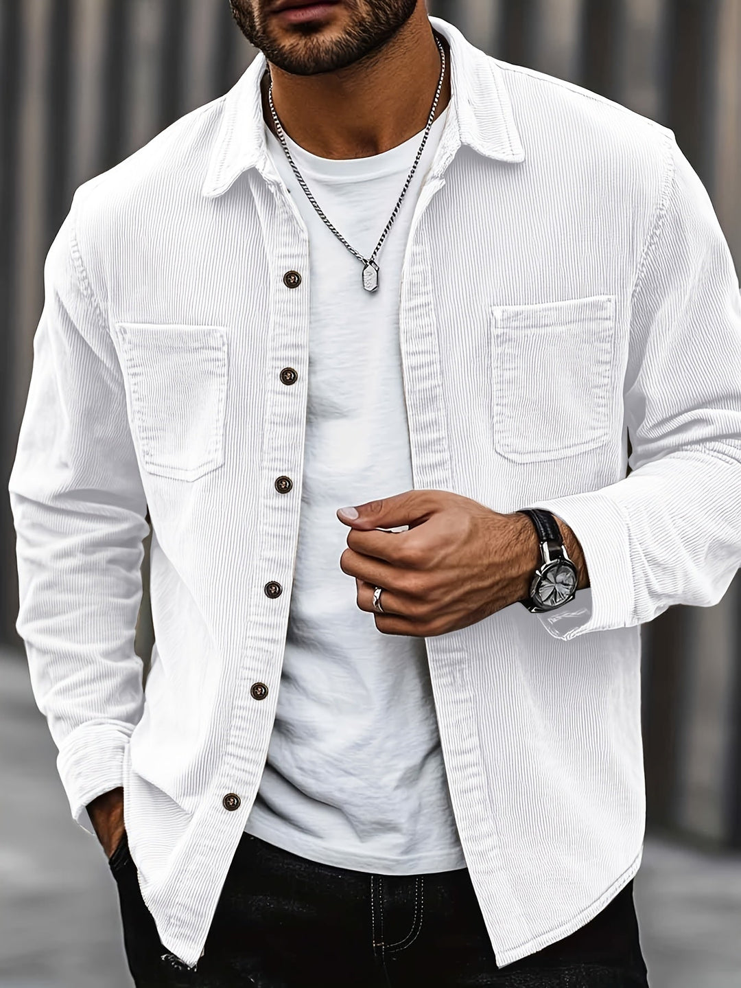William | Herrenhemdjacke