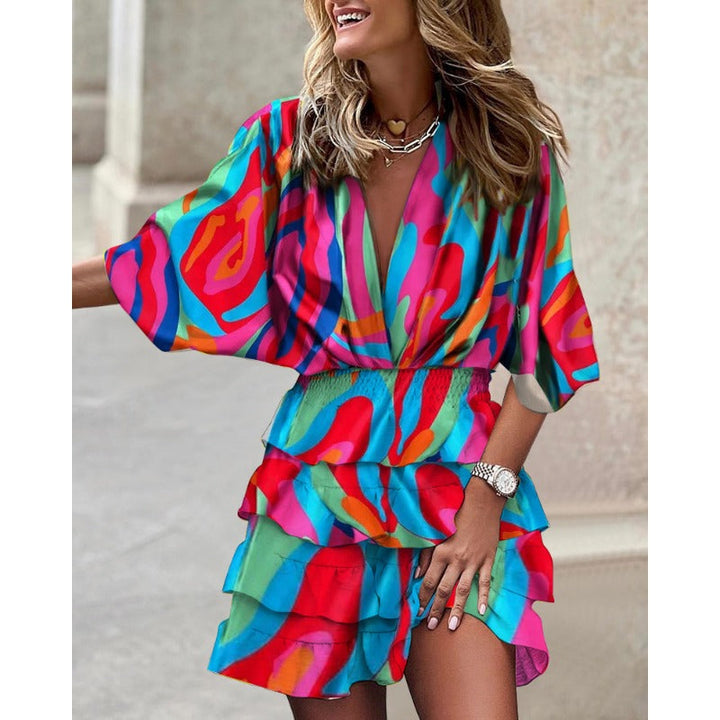Skylare | Stylisches Druckkleid