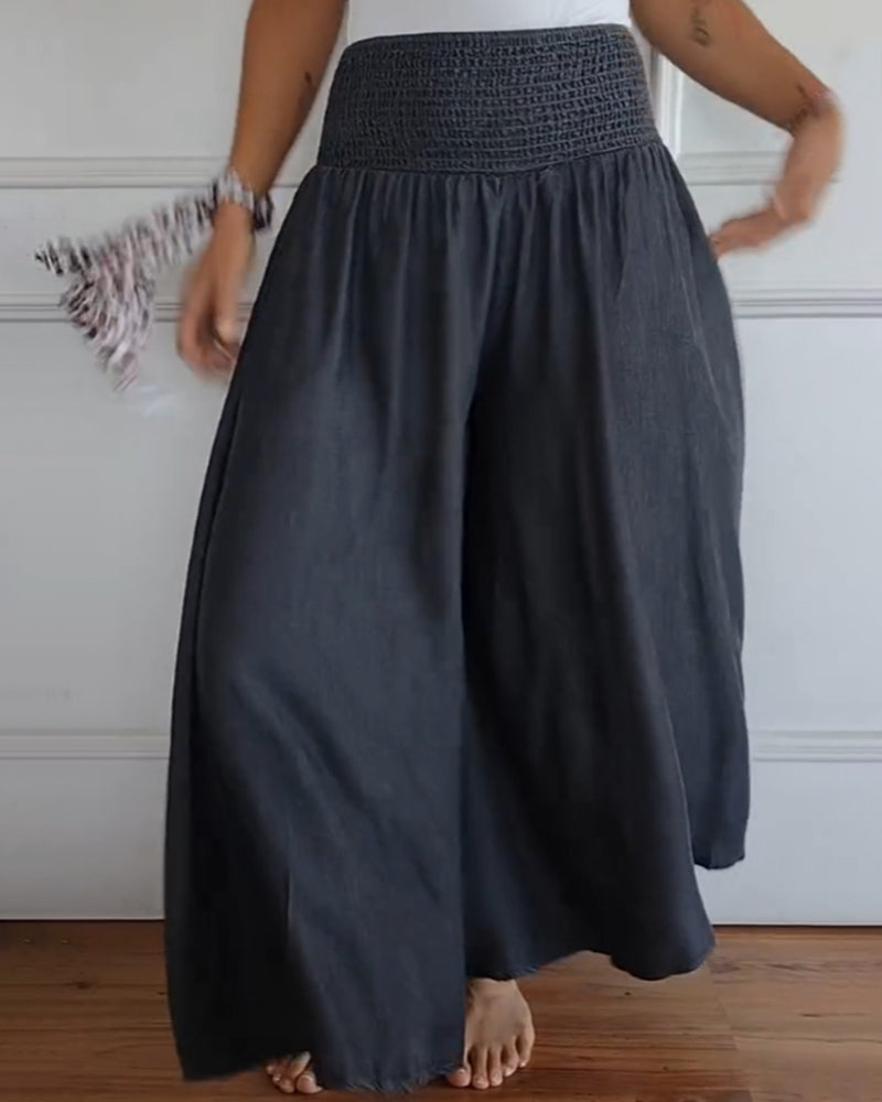 Ivory | Bequeme Weite-Hosen